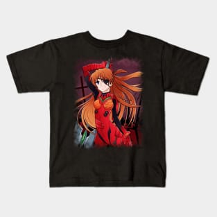 Asuka Langley Soryu - Neon Genesis evangelion Kids T-Shirt